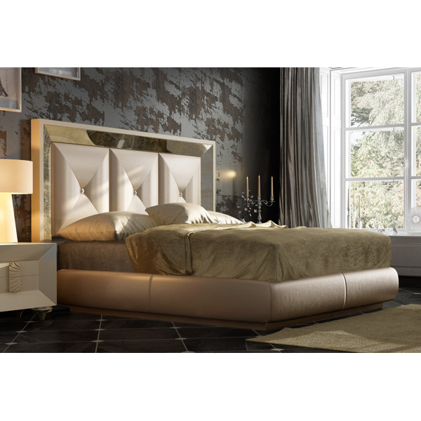 Hispania Home London Upholstered Bed | Wayfair